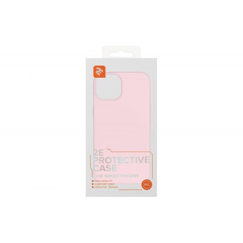 Чохол 2E Basic для iPhone 14, Liquid Silicone, Rose Pink