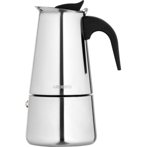 Гейзерна кавоварка ARDESTO Gemini Apulia, 6 чашок, нержавіюча сталь