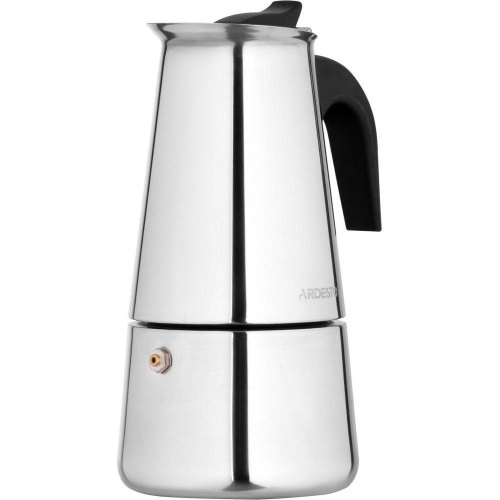 Гейзерна кавоварка ARDESTO Gemini Apulia, 6 чашок, нержавіюча сталь