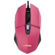 Мишка дротова Trust GXT 109 FELOX RGB Pink