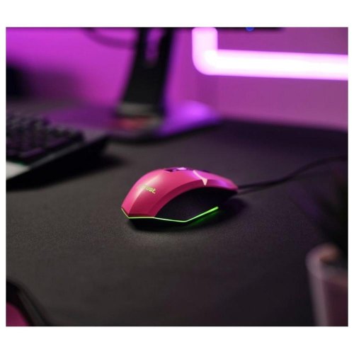 Мишка дротова Trust GXT 109 FELOX RGB Pink