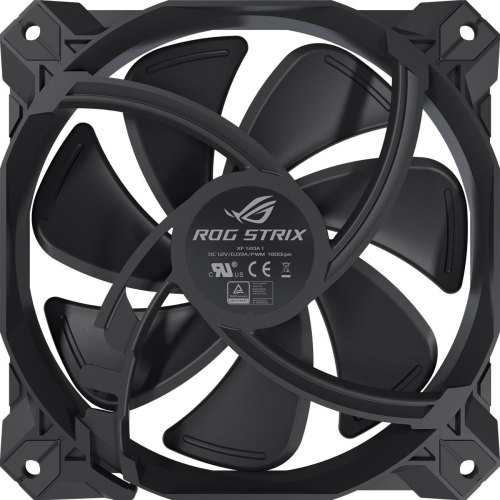 Кулер для корпусу Asus ROG STRIX XF 120, 120мм, 250-1800rpm, 4pin PWM, 22.5dBa