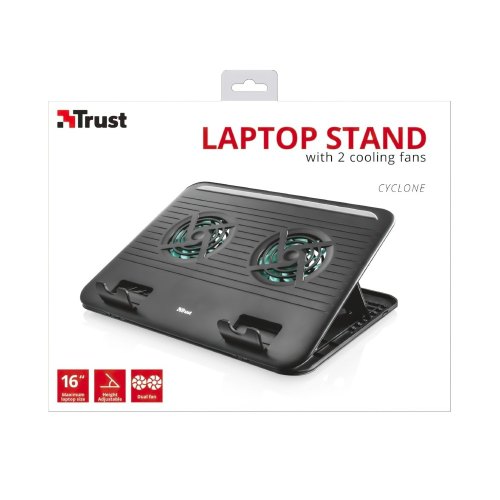 Підставка для ноутбука Trust Cyclone (16') Black