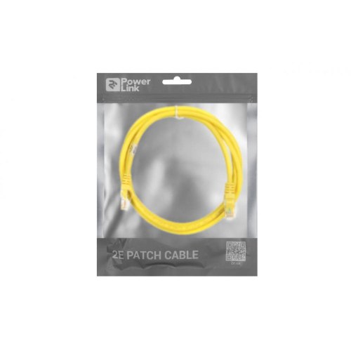 Патч-корд 2E Cat 6,UTP,RJ45, 26AWG ,7/0.16 Cu, 1.50 m,PVC, Yellow