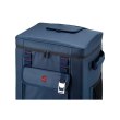 Термосумка на колесах 2E Picnic 50л, темно-синя