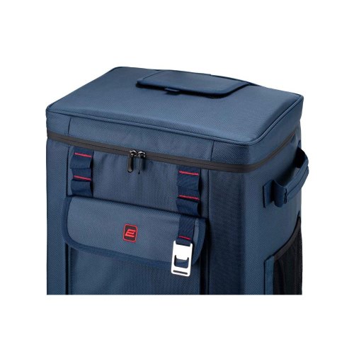 Термосумка на колесах 2E Picnic 50л, темно-синя