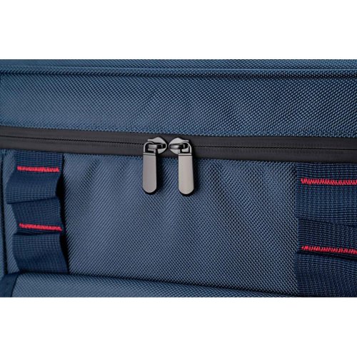 Термосумка на колесах 2E Picnic 50л, темно-синя