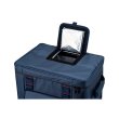 Термосумка на колесах 2E Picnic 50л, темно-синя