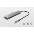 USB-хаб Trust HALYX FAST 3USB+CARD READER USB-C ALUMINIUM