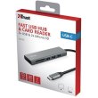 USB-хаб Trust HALYX FAST 3USB+CARD READER USB-C ALUMINIUM