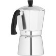 Гейзерна кавоварка ARDESTO Gemini Cremona, 9 чашок, алюміній