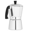 Гейзерна кавоварка ARDESTO Gemini Cremona, 3 чашки, алюміній