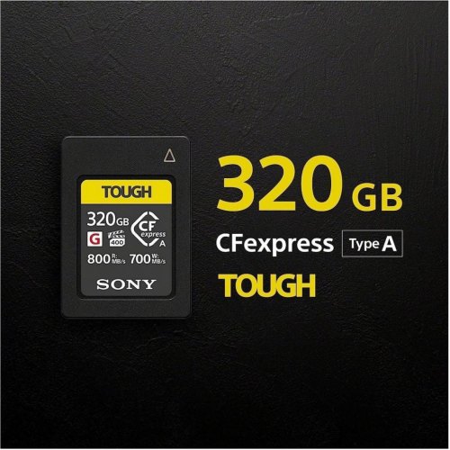 microSDXC  Sony CFexpress Type A 320GB R800/W700 Tough