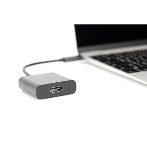 Адаптер DIGITUS USB-C - HDMA UHD 4K, M/F, 0.15 m