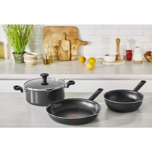 Сковорідка Tefal з кришкою Family Day 28 см