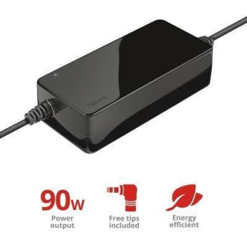 Адаптер живлення Trust Primo 90W-19V Universal Laptop BLACK