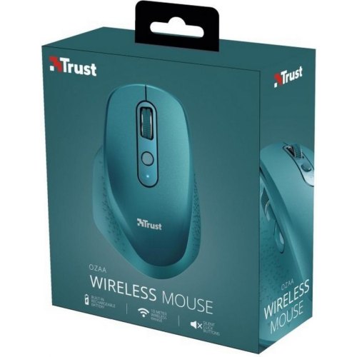 Мишка бездротова Trust OZAA RECHARGEABLE WL Blue