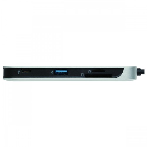 Хаб Kingston Nucleum USB-C : USB 3.0/HDMI/SD/microSD/Power Pass through/Type-C ports