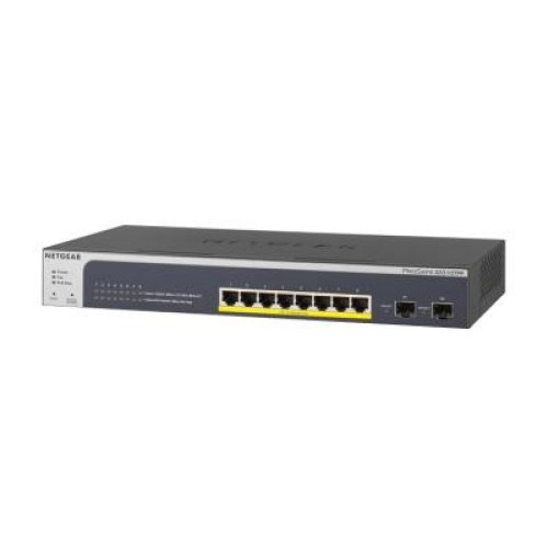 Комутатор NETGEAR GS510TPP 8x1GE PoE+(190Вт), 2xSFP, керований