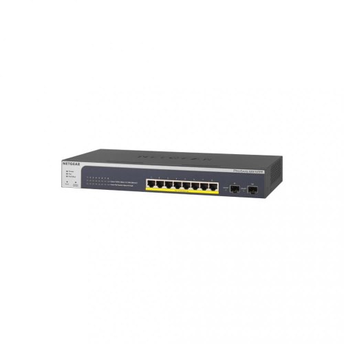 Комутатор NETGEAR GS510TPP 8x1GE PoE+(190Вт), 2xSFP, керований