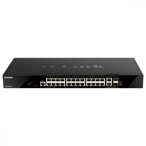 Комутатор D-Link DGS-1520-28 24x1G, 2xSFP, 2xSFP+ 10G, SmartPro