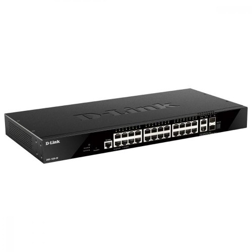 Комутатор D-Link DGS-1520-28 24x1G, 2xSFP, 2xSFP+ 10G, SmartPro
