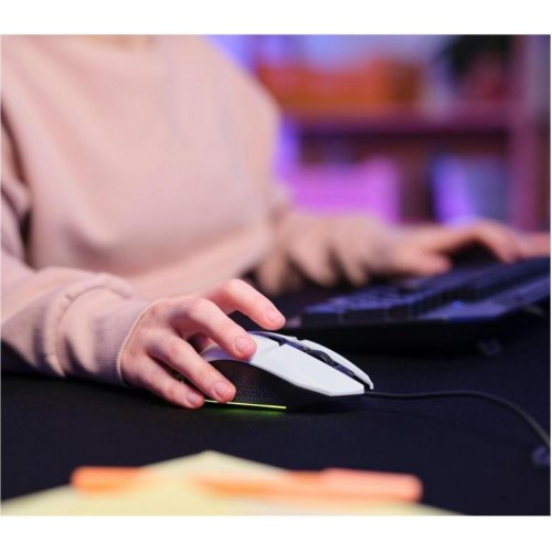 Мишка дротова Trust GXT 109 FELOX RGB White