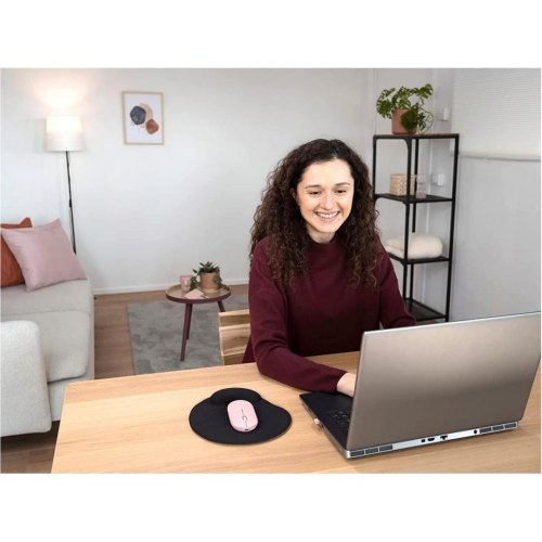 Мишка бездротова Trust Puck Rechargeable Ultra-Thin BT WL Silent Pink