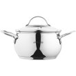 Каструля ARDESTO Gemini, скляна кришка, 2.2 л, нержавіюча сталь
