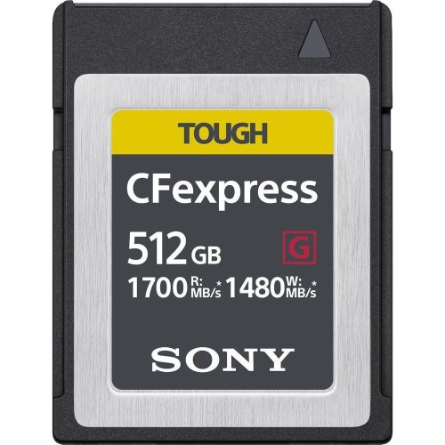 microSDXC  Sony CFexpress Type B 128GB R1700/W1480