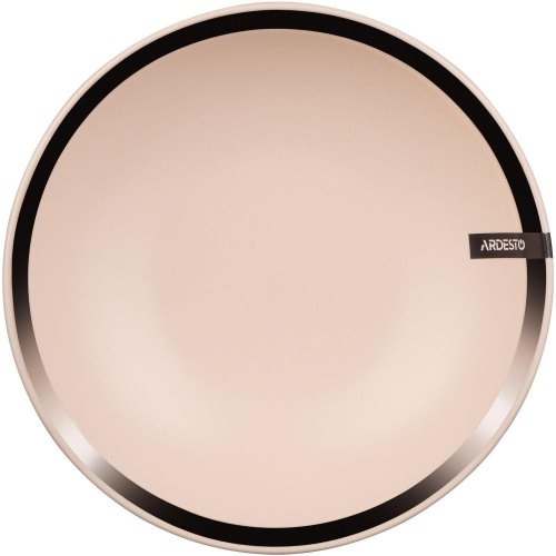 Тарілка супова ARDESTO Liguria, 20 см, Cream, кераміка