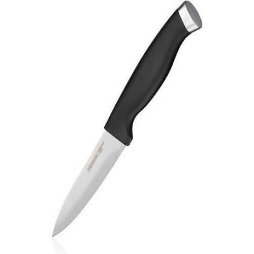 Набір ножів Ardesto Gemini Gourmet, 3 предмети, нержавіюча сталь/пластик, чорний (AR2103BL)