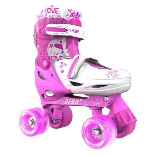 Ролики NEON COMBO SKATES Рожевий (Розмір 34-37)
