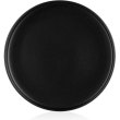 Тарілка обідня ARDESTO Trento, 26,5 см, чорна, кераміка