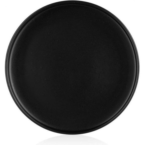 Тарілка обідня ARDESTO Trento, 26,5 см, чорна, кераміка