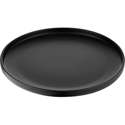 Тарілка обідня ARDESTO Trento, 26,5 см, чорна, кераміка