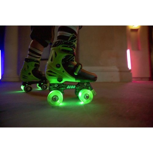Ролики NEON COMBO SKATES Салатовий (Розмір 30-33)