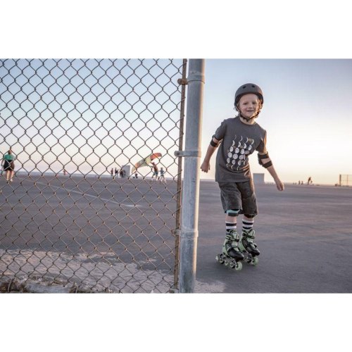 Ролики NEON COMBO SKATES Салатовий (Розмір 30-33)