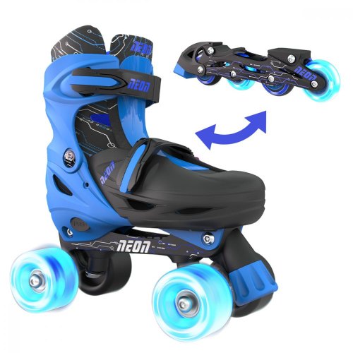 Ролики NEON Combo Skates Синій (Розмір 30-33)