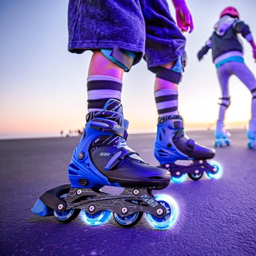 Ролики NEON Combo Skates Синій (Розмір 30-33)