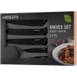 Набір ножів ARDESTO Midori 5 пр., нержавіюча сталь, пластик