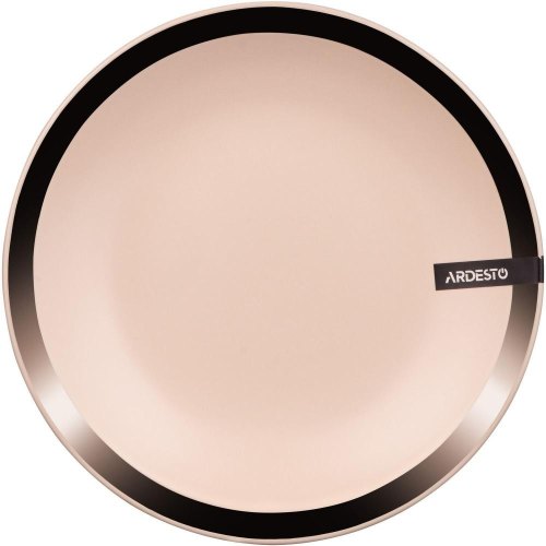 Тарілка десертна ARDESTO Liguria, 19 см, Cream, кераміка