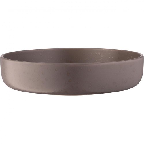 Тарілка супова ARDESTO Trento, 21,5 см, сіра, кераміка