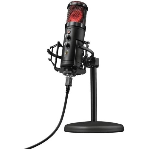 МІкрофон для ПК Trust GXT 256 Exxo USB Streaming Microphone Black