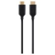 Кабель Belkin HDMI (AM/AM) High Speed w/Ethernet 5м, BLACK,GOLD