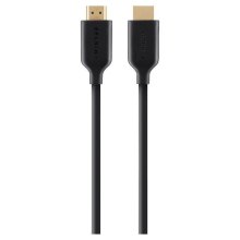Кабель Belkin HDMI (AM/AM) High Speed w/Ethernet 5м, BLACK,GOLD