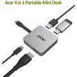 Док-станція Acer 4 in1, HDMI, 2xUSB3.2, USB-C