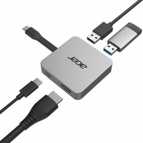 Док-станція Acer 4 in1, HDMI, 2xUSB3.2, USB-C