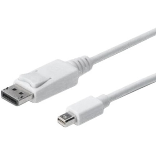 Кабель Digitus miniDisplayPort to DisplayPort (AM/AM) 3.0m, white
