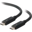 Кабель C2G USB-C Thunderbolt 3 1 м 20Gbps